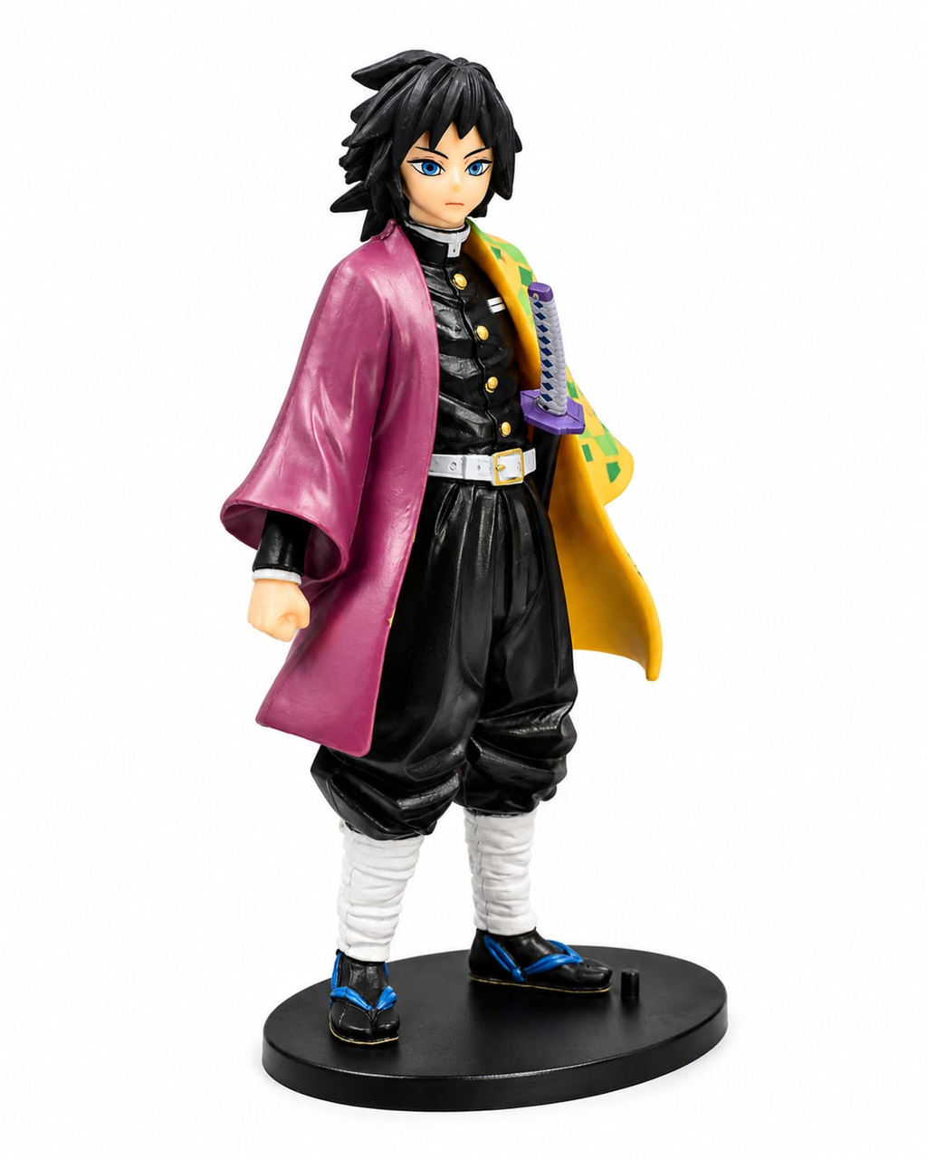Demon Slayer Anime Figure Set – 6 Character Collectible Statues (Tanjiro, Nezuko, Zenitsu, Giyu, Shinobu, Inosuke)