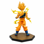 Goku Super Saiyan , Anime Collectible Statue With Dynamic Pose And Energy Effect, Ideal For Display, Collection And Gifting