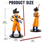 Goku Anime Action Figure with Power Pole | Collectible Display Statue
