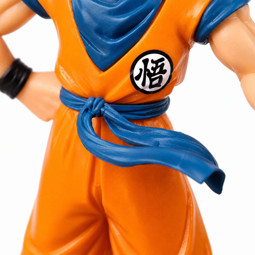 Goku Anime Action Figure with Power Pole | Collectible Display Statue