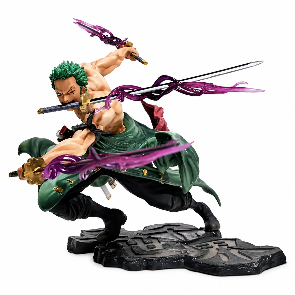 Roronoa Zoro Three Sword Style Figure | 24cm Anime Action Statue