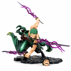 Roronoa Zoro Three Sword Style Figure | 24cm Anime Action Statue