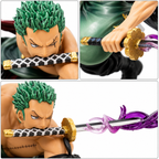 Roronoa Zoro Three Sword Style Figure | 24cm Anime Action Statue