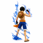 Monkey D. Luffy Gear 5 Action Figure with Blue Flame Effect | One Piece Collectible