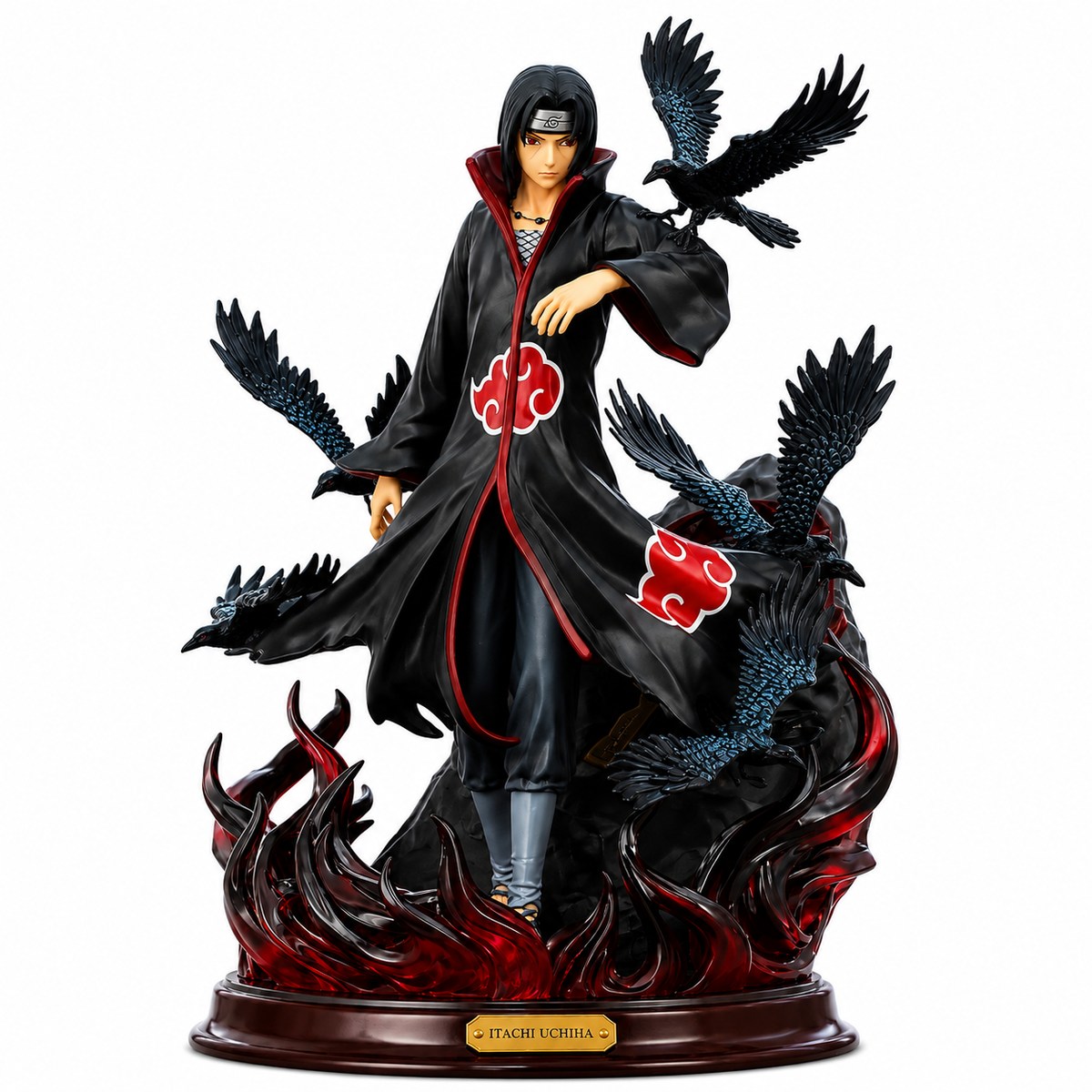 Itachi Uchiha Akatsuki Figure 24cm | Naruto Collectible Statue