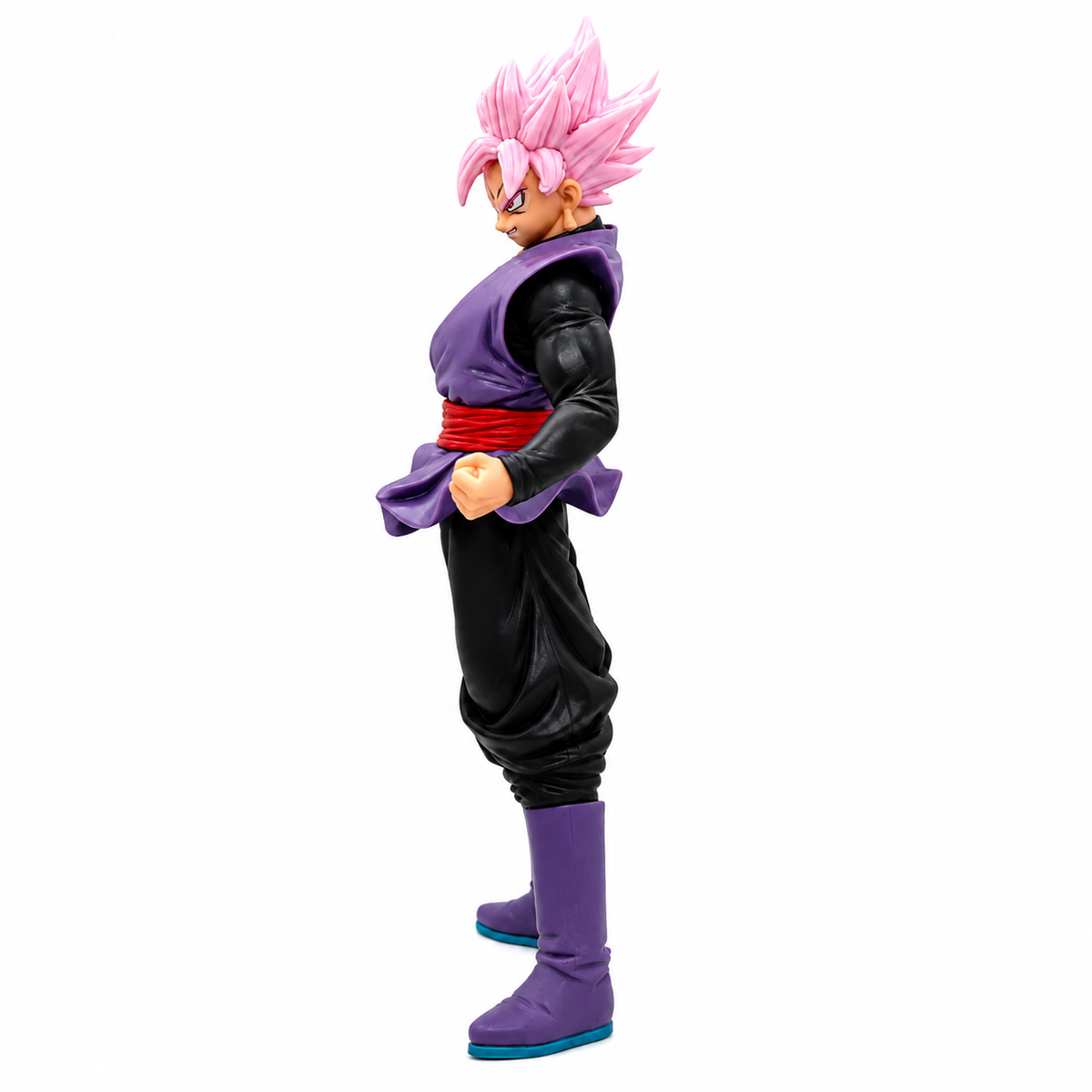 Goku Black Anime Action Figure 17 cm | Super Saiyan Rosé Pink Hair Premium PVC Collectible