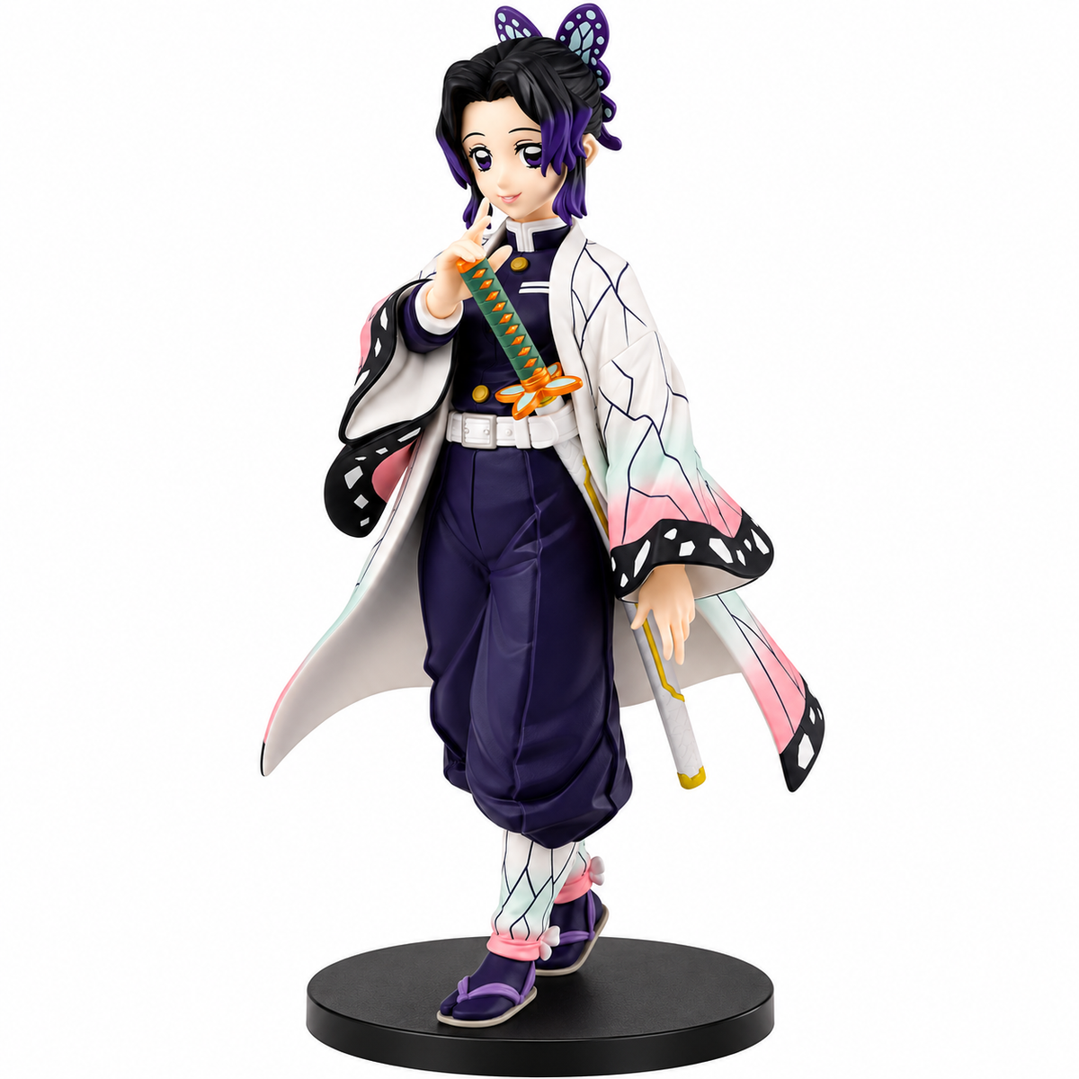 Demon Slayer Anime Figure Set – 6 Character Collectible Statues (Tanjiro, Nezuko, Zenitsu, Giyu, Shinobu, Inosuke)