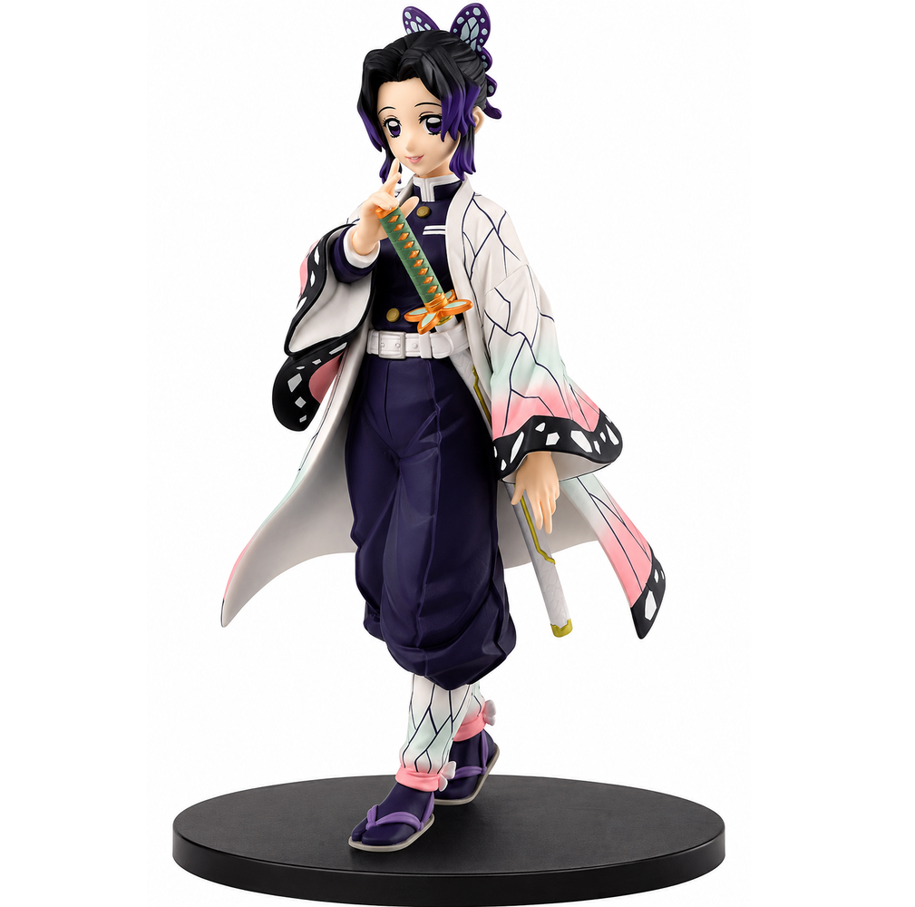 Shinobu Kocho Anime Figure | Butterfly Haori Demon Slayer Display Statue